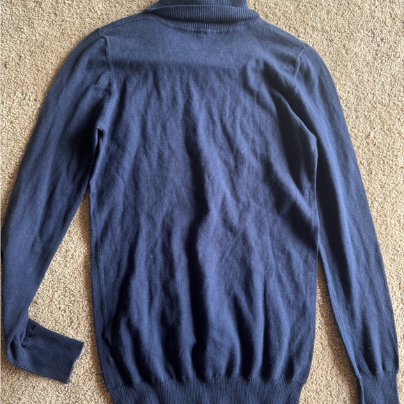 United Colors Of Benetton Navy Turtleneck Sweater - size M - Picture 8 of 8